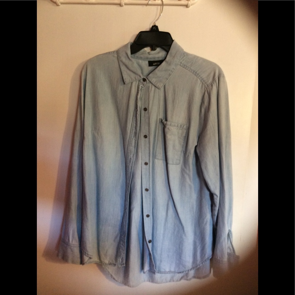 Chambray button down
